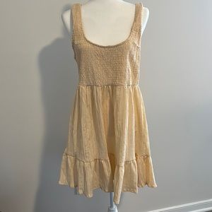 NWOT ASOS tan summer dress